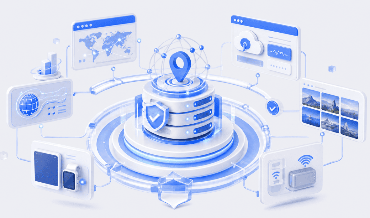 Access real local data