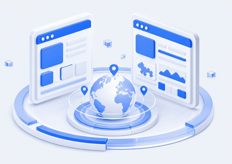 Search results vary strongly by region